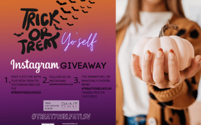Trick or Treat Yo’self- Instagram Giveaway